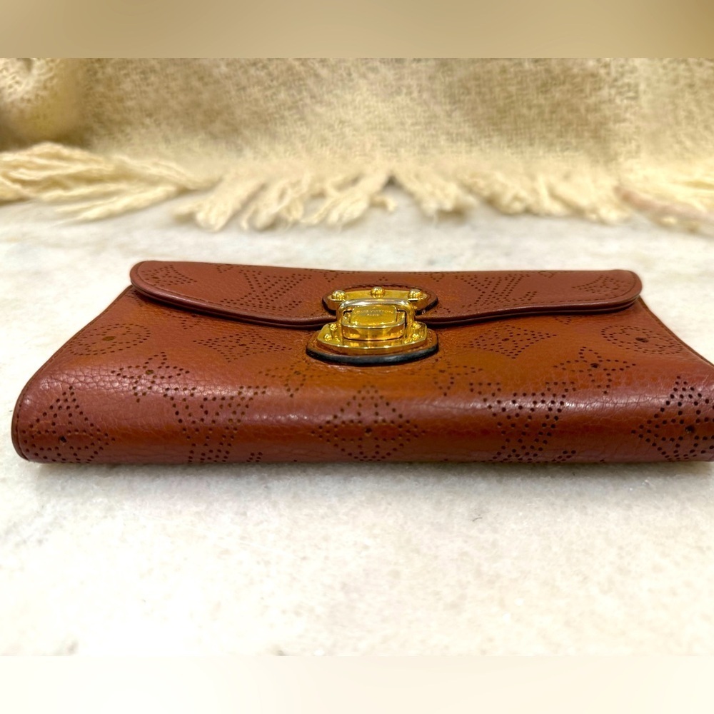 Louis Vuitton Amelia Wallet Monogram Long Wallet Cognac Brown - Picture 7 of 16